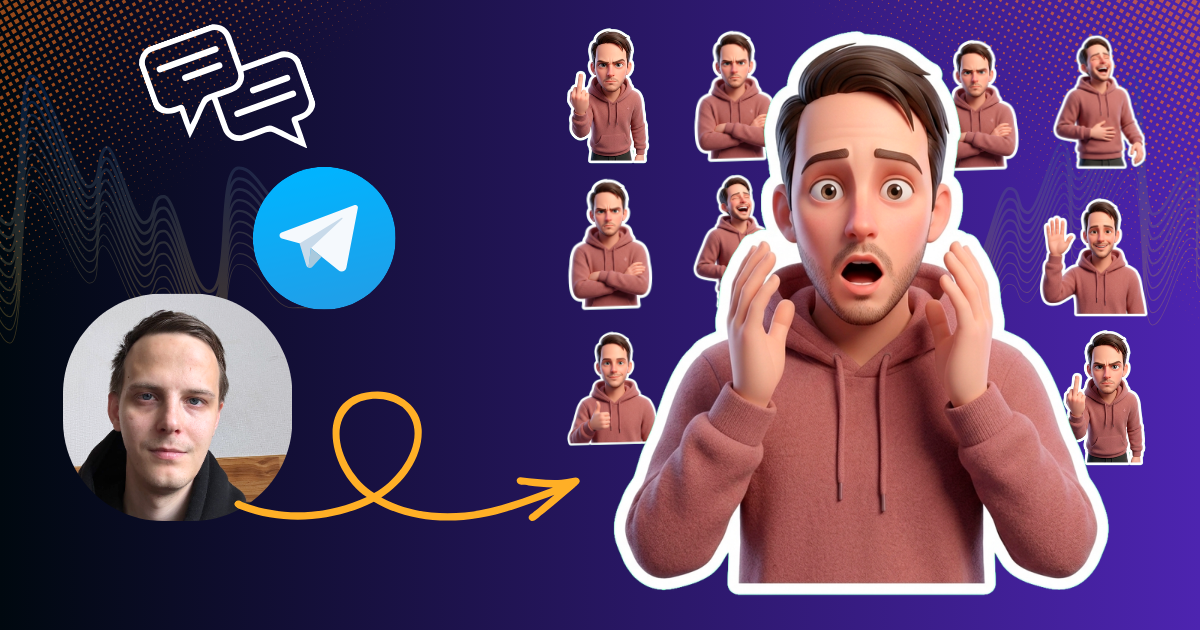 Гайд: свои стикеры для Telegram по фото — Gemini / ChatGPT
